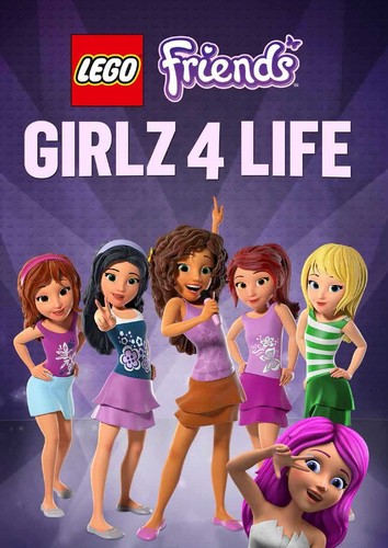 Dvd lego friends - lego, per