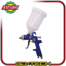 PISTOLA AEROGRAFO HVLP VERNICIATURA A SPRUZZO ASTURO PROFESSIONALE UGELLO 1.4mm