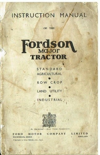 Fordson major trattore - major,