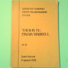 I FILM IN TV CINEMA TRADITO? SAINT VINCENT 17 GIUGNO 1978