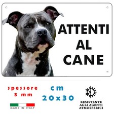 Cartello ATTENTI AL CANE -