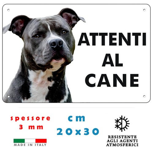 Cartello attenti cane - attenti,