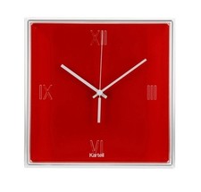 Kartell Tic Tac Orologio da Parete - Rosso *OFFERTA*