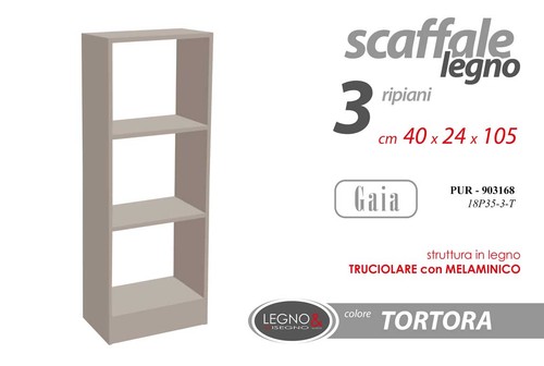Scaffale libreria ripiani - libreria, 3