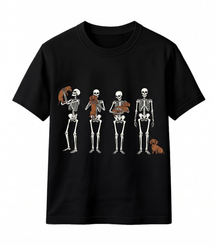 Shirt halloween bassotto - t-shirt,