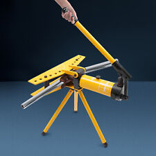 Curvatubi idraulico manuale curvatubi Max.90°& Forza di flessione:10T