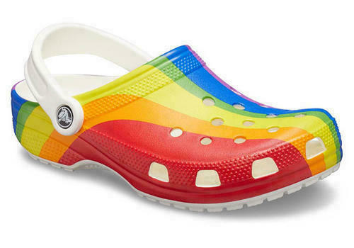 Zoccoli crocs classic rainbow - crocs,