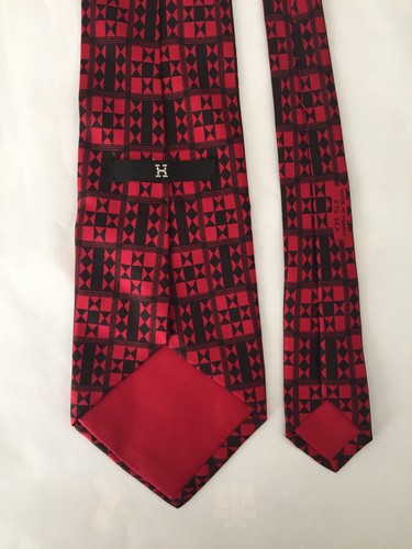 Cravate hermes rouge - cravate,
