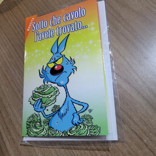 Lupo alberto biglietto aa - lupo,