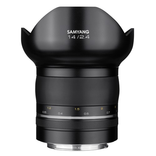 Obiettivo samyang 14mm 4 - xp, f2.4