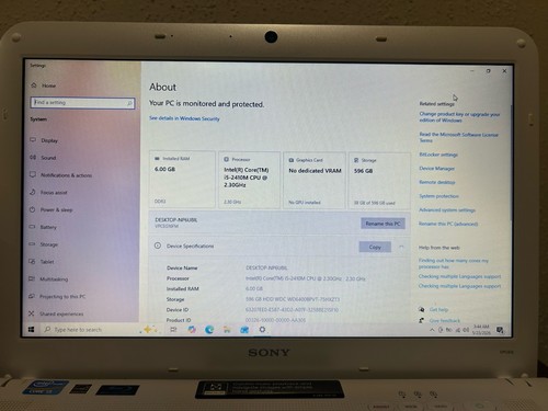 Sony vaio vpceg16fm core - vpceg16fm, i5