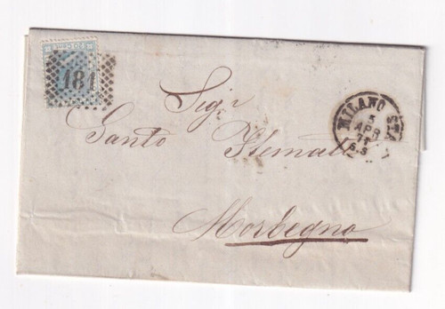 Regno italia 1877 lettera - d'italia,