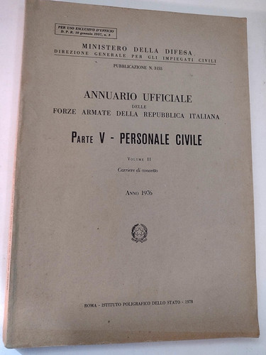 Annuario ufficiale delle forze - ufficiale,