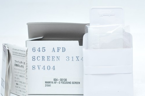 Mamiya 645d screen - screen, a