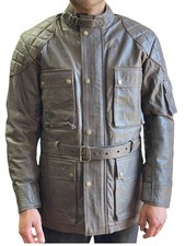 Giacca Da Moto In Pelle