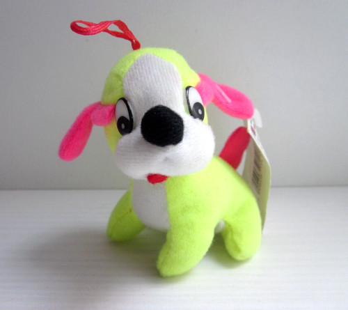 Peluche cagnolino givi verde - peluche,