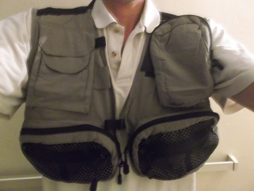 Gilet pesca mosca wader - gilet,