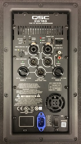 Qsc kw153 modulo - qsc, amplificatore