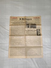 Giornale Il Messaggero 24/06/1936 Fine Sanzioni Etiopia Fascismo Storia Africa 