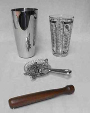 4 pc. BOSTON COCKTAIL SHAKER