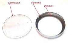 Ghiera cromata con vetro per strumenti CEV contagiri e contachilometri