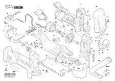 Ricambi Bosch per seghetto