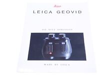 ✅ LEICA GEOVID 7x42 BDA BINOCOLO PRODOTTO ORIGINALE BROCHURE INGLESE 160