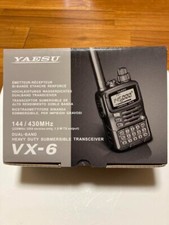 Yaesu VX-6 ricetrasmettitore compatto FM amatoriale dual band 144/430MHz 5W da JP