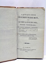 Livre ancien roman burlesque DOSSION Paris 1807