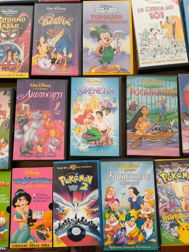 Collezione vhs videocassette - collezione,