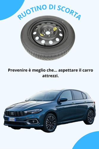 Ruotino scorta per fiat - ruotino,