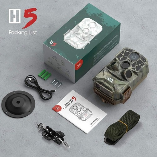 Trail camera 24mp game - 4k, camera,