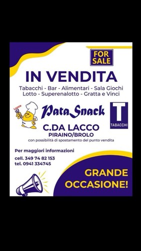 Meravigliosa attività bar - meravigliosa,