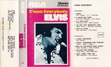 C'MON EVERYBODY [Elvis Presley / Italy / Cassette]