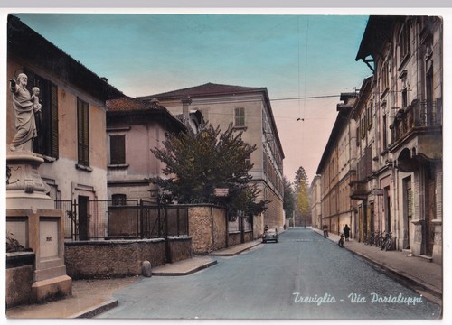 P00451 cartolina treviglio - -,