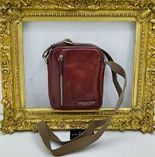 THE BRIDGE BORSELLO UOMO TRACOLLA LINEA STORY PELLE MARRONE