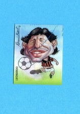 (N10) YOGA CARICATURE CALCIATORI 1998-99 - Card - LEONARDO - MILAN -Rec