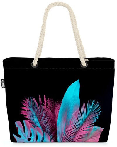 Borsa void night - night, palms