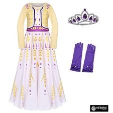 Simile Frozen Anna 2 Vestito