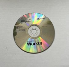 Microsoft Works 9 Software