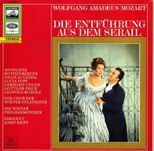 3LP MOZART Entfuhrung aus dem