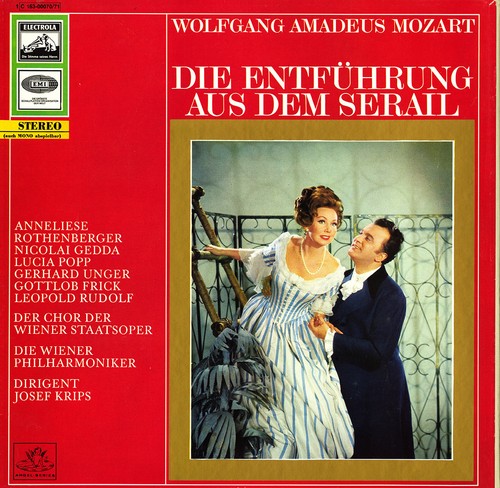 3lp mozart entfuhrung - entfuhrung, dem