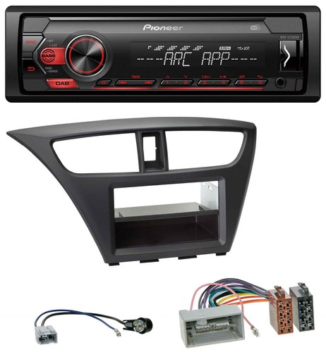 Pioneer dab 1din mp3 - 1din, aux