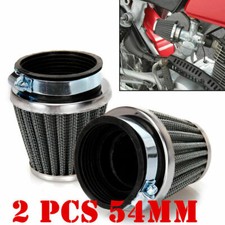 2× Filtro aria a cono moto Ø