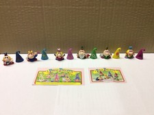 FOLLI FOLLETTI SERIE COMPLETA CON 2 CARTINE DIVERSE (UNICA SU EBAY) BAULI KINDER