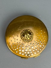 portacipria in mmetallo dorato