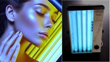 Lampada abbronzante terapeutica UV-A