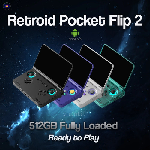 Retroid pocket flip console - retroid, 2