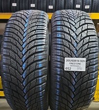 2x PNEUMATICI INVERNALI 205/60 R16 92H FIRESTONE WINTERHAWK4 GOMME USATE Al 95% 
