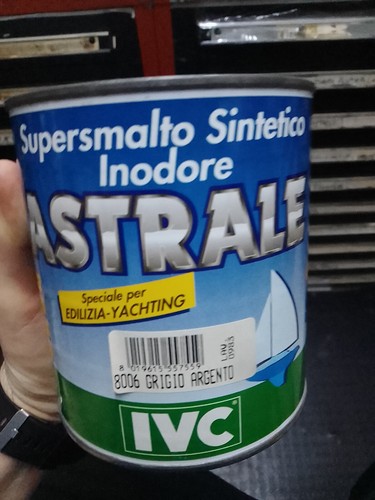Smalto astrale grigio - astrale, argento